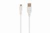Gembird micro USB kábel 0.5m fehér (CCP-MUSB2-AMBM-W-0.5M)