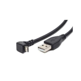 Gembird micro USB könyök kábel 1.8m (CCP-MUSB2-AMBM90-6)