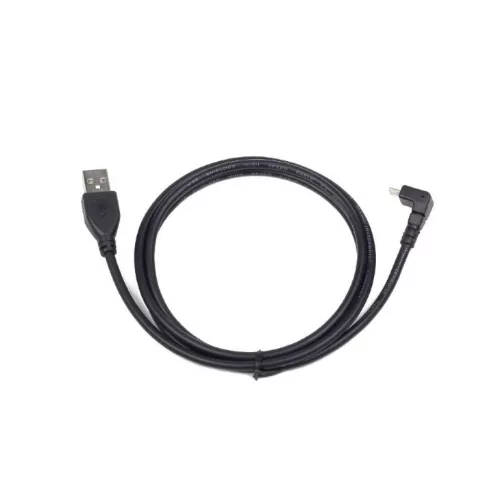 Gembird micro USB könyök kábel 1.8m (CCP-MUSB2-AMBM90-6)