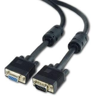 Gembird kettős árnyékolású VGA hosszabbító kábel M/F 10m (CC-PPVGAX-10M-B)