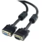   Gembird kettős árnyékolású VGA hosszabbító kábel M/F 10m (CC-PPVGAX-10M-B)