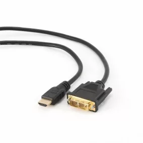   Gembird HDMI - DVI 0.5m átalakító kábel aranyozott (CC-HDMI-DVI-0.5M)