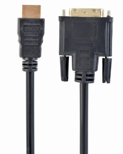 Gembird HDMI - DVI 0.5m átalakító kábel aranyozott (CC-HDMI-DVI-0.5M)
