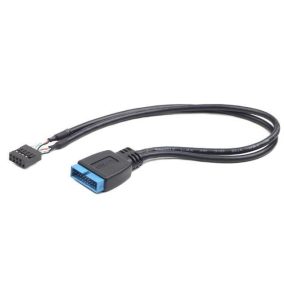   Gembird 9-pin USB 2.0 to 19-pin USB 3.0 internal header kábel (CC-U3U2-01)