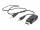 Gembird Passzív HDMI-VGA átalakító adapter, audio támogatással (A-HDMI-VGA-02)