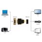 Gembird HDMI dugó - DVI-D aljzat átalakító adapter (A-HDMI-DVI-3)
