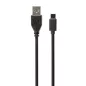 Gembird USB C - USB 2.0 kábel 1m fekete (CCP-USB2-AMCM-1M)