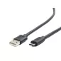 Gembird USB C - USB 2.0 kábel 1m fekete (CCP-USB2-AMCM-1M)