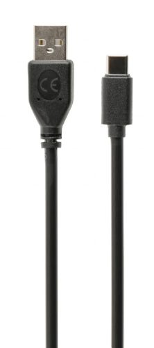 Gembird USB C - USB 2.0 kábel 1.8m fekete (CCP-USB2-AMCM-6)