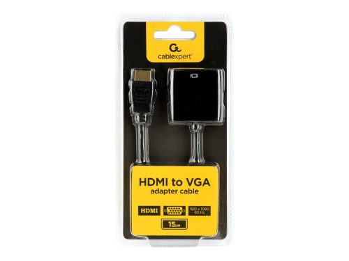 Gembird HDMI VGA átalakító adapter (A-HDMI-VGA-04)