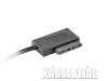 Gembird USB to SATA adapter slim SATA SSD/DVD meghajtókhoz (A-USATA-01)