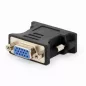   Gembird DVI 24+5 apa - VGA anya adapter fekete (A-DVI-VGA-BK)