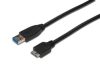 Assmann USB 3.0 A - USB 3.0 micro B kábel 0.25m (AK-300117-003-S)