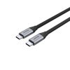 Unitek Prémium USB 3.1 Gen 2 (10Gbps) USB C - USB C kábel 1m (C14082ABK)