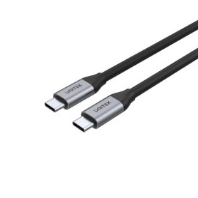   Unitek Prémium USB 3.1 Gen 2 (10Gbps) USB C - USB C kábel 1m (C14082ABK)