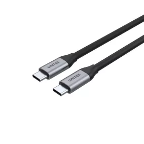   Unitek Prémium USB 3.1 Gen 2 (10 Gbit/s) USB-C - USB-C kábel 1m (C14082ABK)