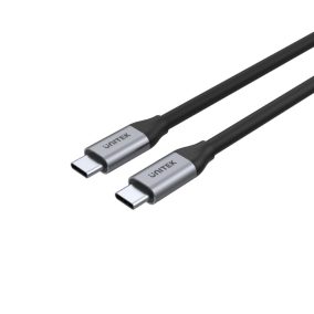   Unitek Prémium USB 3.1 Gen 1 (5Gbps) USB C kábel 2m (C14091ABK)