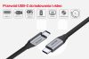 Unitek Prémium USB 3.1 Gen 1 (5Gbps) USB C kábel 2m (C14091ABK)
