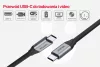 Unitek Prémium USB 3.1 Gen 1 (5 Gbit/s) USB-C kábel 2m (C14091ABK)