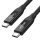 Unitek Prémium USB C 4.0 (40Gbps) kábel 0.8m (C14100BK-0.8M)