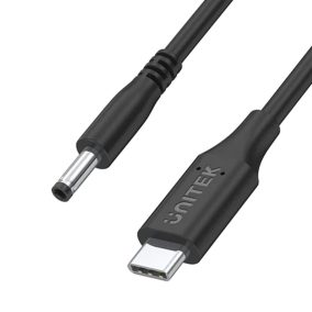   Unitek USB C - DC 4.0x1.7 65W Lenovo laptop tápkábel 1.8m (C14118BK-1.8M)