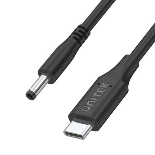 Unitek USB C - DC 4.0x1.7 65W Lenovo laptop tápkábel 1.8m (C14118BK-1.8M)