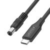 Unitek USB C - DC 5.5x1.7 65W Acer laptop tápkábel 1.8m (C14119BK-1.8M)