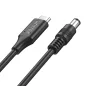   Unitek USB C - DC 5.5x1.7 65W Acer laptop tápkábel 1.8m (C14119BK-1.8M)