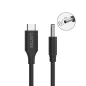   Unitek USB C - DC 4.5x3.0 65W Dell laptop tápkábel 1.8m (C14120BK-1.8M)