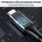  Unitek USB C - DC 4.5x3.0 65W Dell laptop tápkábel 1.8m (C14120BK-1.8M)