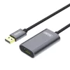 Unitek USB 2.0 aktív Alu. hosszabbító kábel 20m (Y-274)
