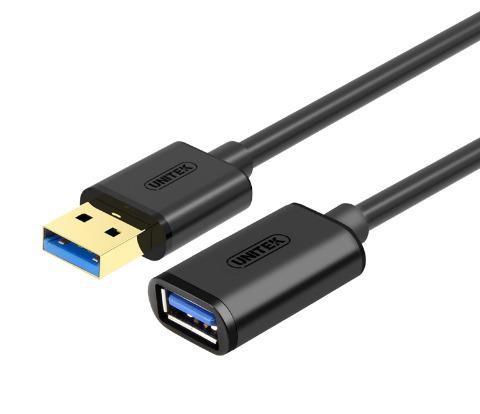 Unitek Prémium USB 3.0 hosszabbító kábel 2m (Y-C459GBK)