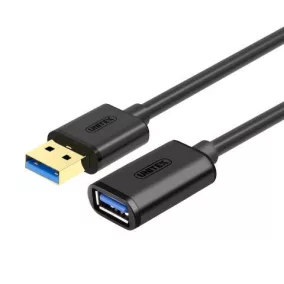 Unitek Prémium USB 3.0 hosszabbító kábel 1m (Y-C457GBK)
