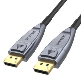   Unitek Prémium DisplayPort 1.4 8K 60Hz AOC 30m kábel (C1619GY)