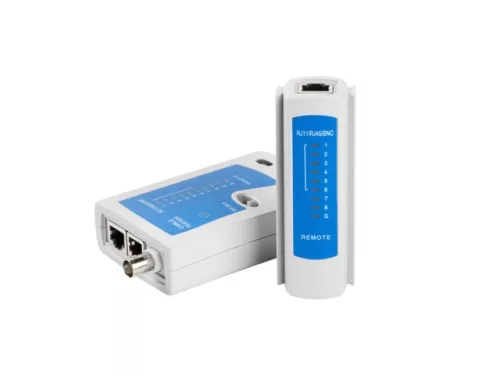 Lanberg RJ45, RJ11, RJ12, Koax kábel teszter (NT-0401)