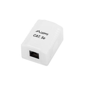 Lanberg RJ45 Cat5e fali aljzat (OU5-0001-W)