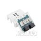 Lanberg CAT5e fali aljzat 2xRJ45 (OU5-0002-W)