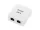 Lanberg FTP Cat6 2xRJ45 fali aljzat (OS6-0002-W)