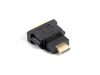 Lanberg HDMI dugó - DVI-D aljzat átalakító adapter (AD-0014-BK)