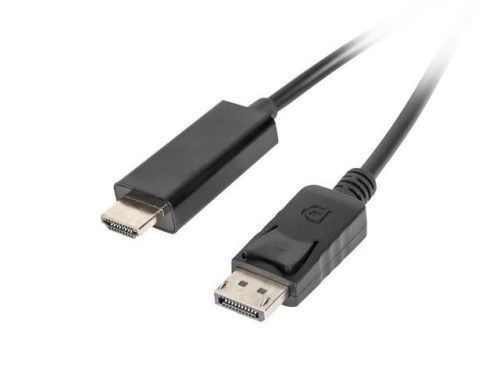 Lanberg Displayport 1.1 to HDMI kábel 1m (CA-DPHD-10CC-0010-BK)