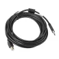   Lanberg USB 2.0 AM-BM nyomtató kábel 5m ferrit szűrős (CA-USBA-11CC-0050-BK)