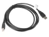 Lanberg USB 2.0 AM-BM nyomtató kábel 1.8m (CA-USBA-10CC-0018-BK)