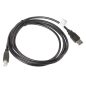 Lanberg USB 2.0 AM-BM nyomtató kábel 1.8m (CA-USBA-10CC-0018-BK)
