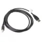   Lanberg USB 2.0 AM-BM nyomtató kábel 1.8m (CA-USBA-10CC-0018-BK)