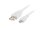 Lanberg micro USB kábel 1.8m fehér (CA-USBM-10CC-0018-W)