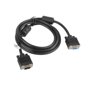   Lanberg VGA D-SUB hosszabbító kábel 1.8m (CA-VGAC-10CC-0018-B+)