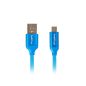 Lanberg Premium USB 2.0 micro kábel Quick Charge 3.0 1.8m (CA-USBM-20CU-0018-BL)