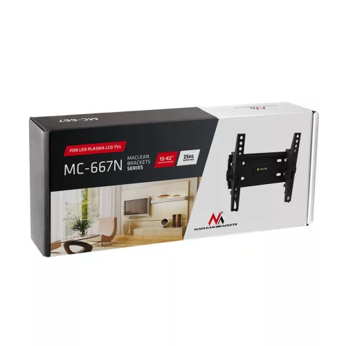 Maclean dönthető fali tartó 23-42'' VESA 200x200 (MC-667)