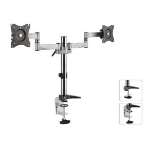 Maclean kétkarú asztali monitor állvány (MC-714)