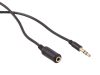 Maclean Jack kábel 3.5mm jack-plug 1m fekete (MCTV-818)